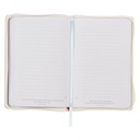 Journal A Sweet Friendship Bright Floral Wreath Classic Faux Leather