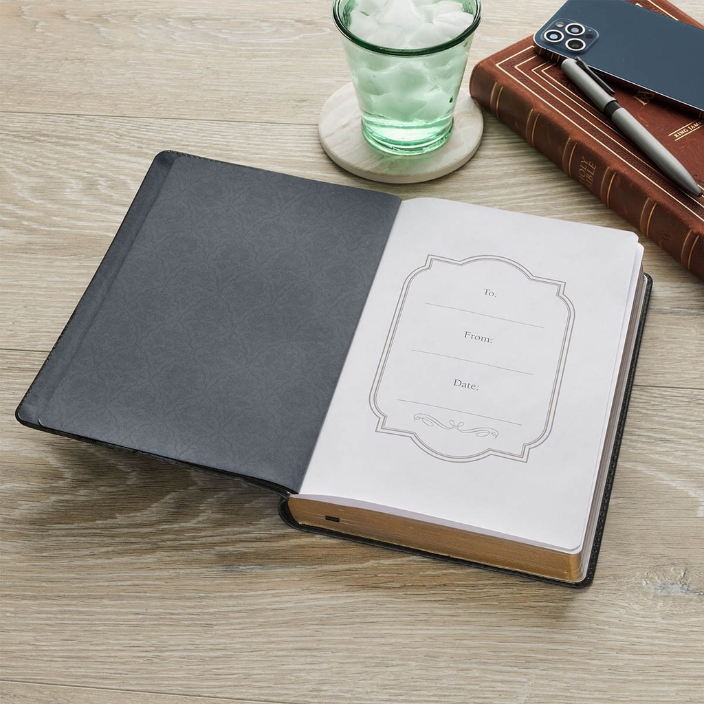 Journal Classic Black For I Know The Plans Jer. 29:11