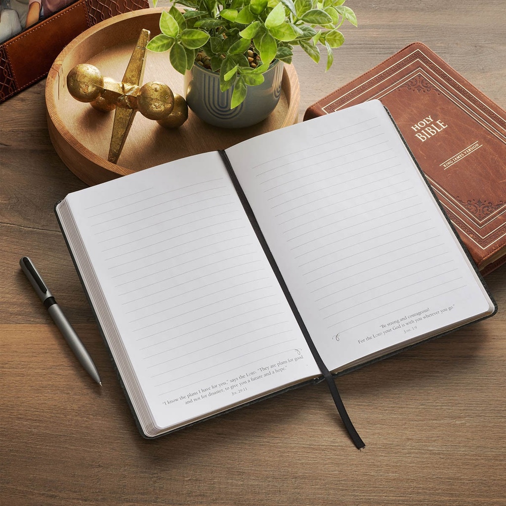 Journal Classic Black For I Know The Plans Jer. 29:11