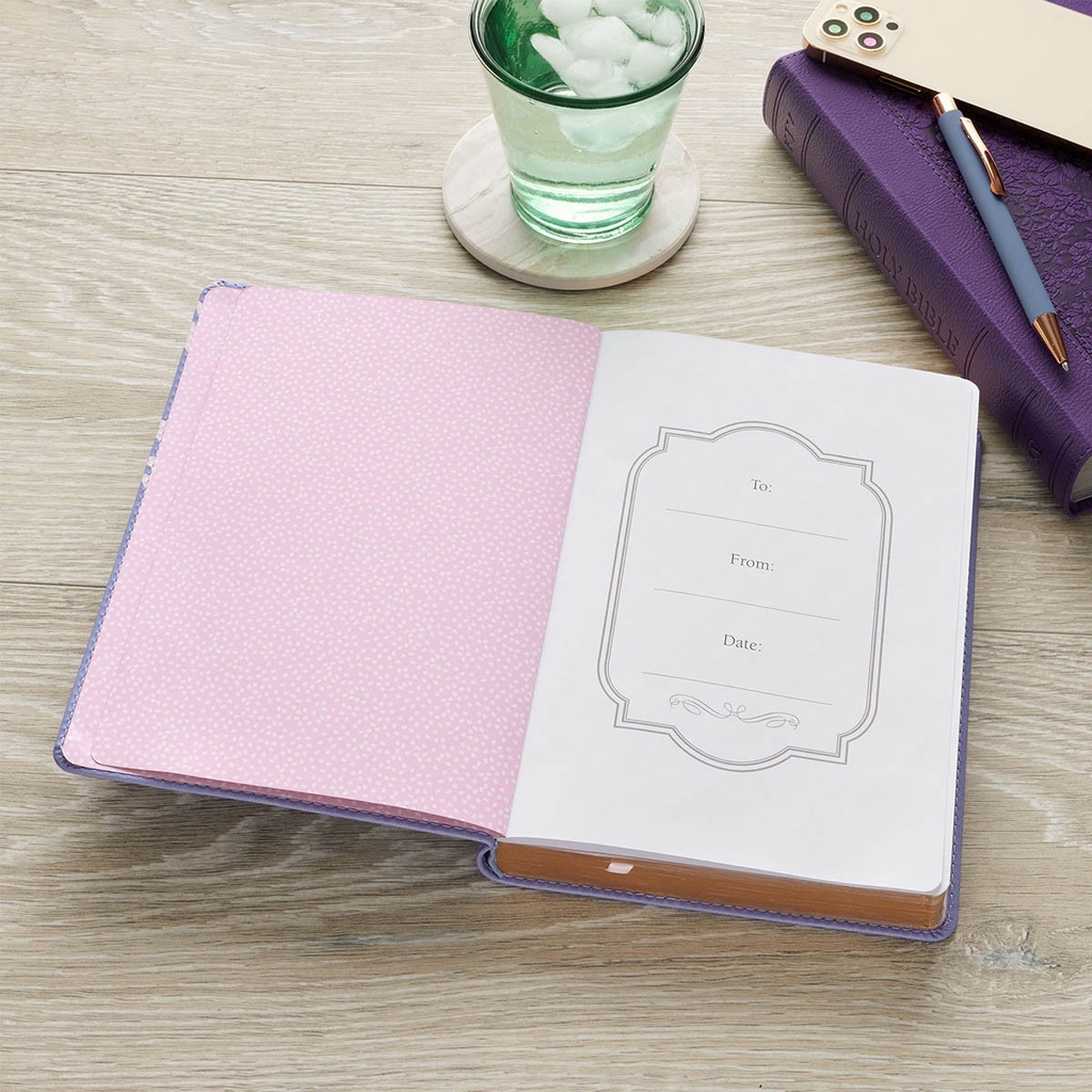 Journal Classic Purple He Who Promised Is Faithful Heb. 10:23