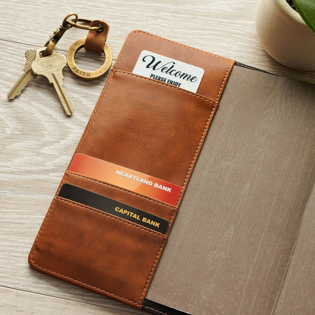Journal Cover w/Lined Insert Brown Stand Firm 1 Cor. 16:13