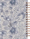Journal Spiral Blue Floral Trust In the Lord Prov. 3:5
