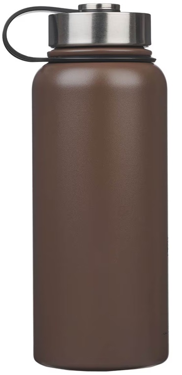 Water Bottle Lord Is My Strength Lion Brown Stainless Steel