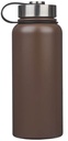 Water Bottle Lord Is My Strength Lion Brown Stainless Steel