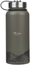 Water Bottle Faith Dusty Brown Stainless Steel