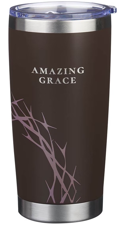 Travel Tumbler Amazing Graec Crown of Thorns Brown