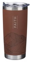 Travel Tumbler Faith Brown Mountain