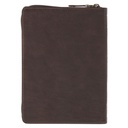 Journal Plans Cocoa Brown and Taupe Classic Faux Leather