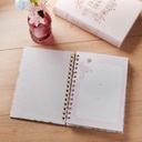 Journal Spiral Pink Floral Bless You And Keep You Num. 6:24