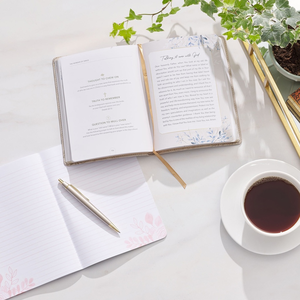 Wonder of Grace Taupe Devotional