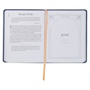Walk Through God's Word Navy Faux Leather