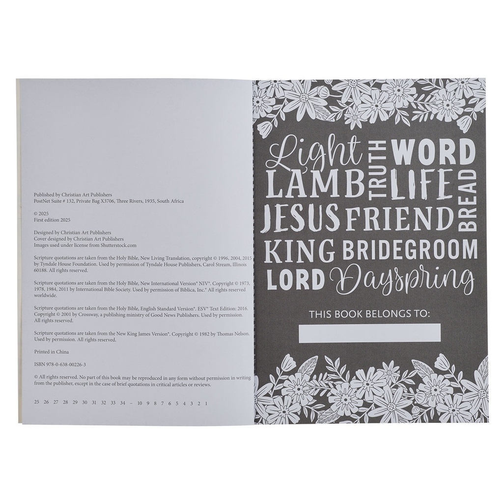 The Names of Jesus Coloring Book