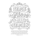 The Names of Jesus Coloring Book