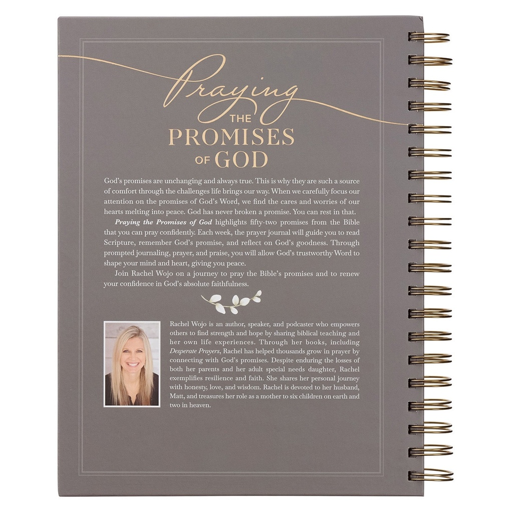 Praying The Promises of God Prayer Journal Spiral