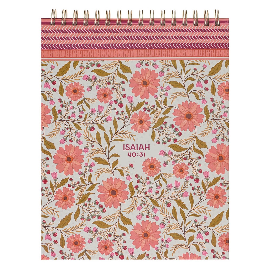 Spiral Notepad Those Who Trust In The Lord Isa. 40:31