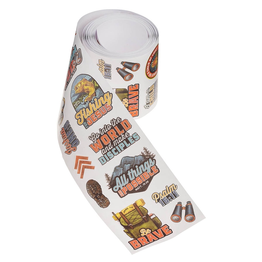 Sticker Roll Adventure With Jesus Ps. 16:11