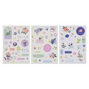 Stickers Bloom Wildly 3 sheets