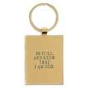 Keyring Be Still Green Ps. 46:10