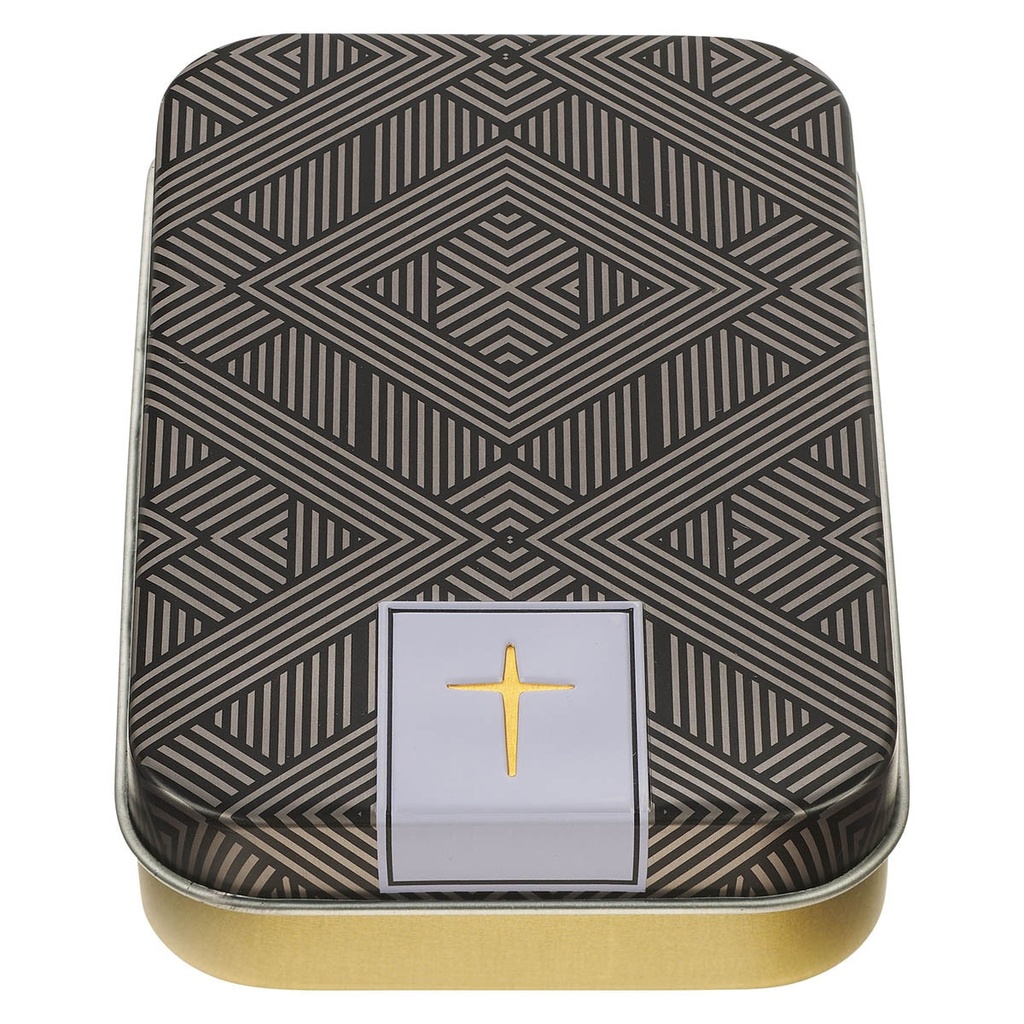 Keyring in Tin For I Know The Plans Jer. 29:11