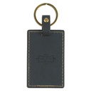 Keyring Trust In The Lord Charcoal Grey Faux Leather