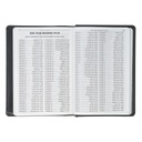 KJV Compact Black/Grey Faux Leather