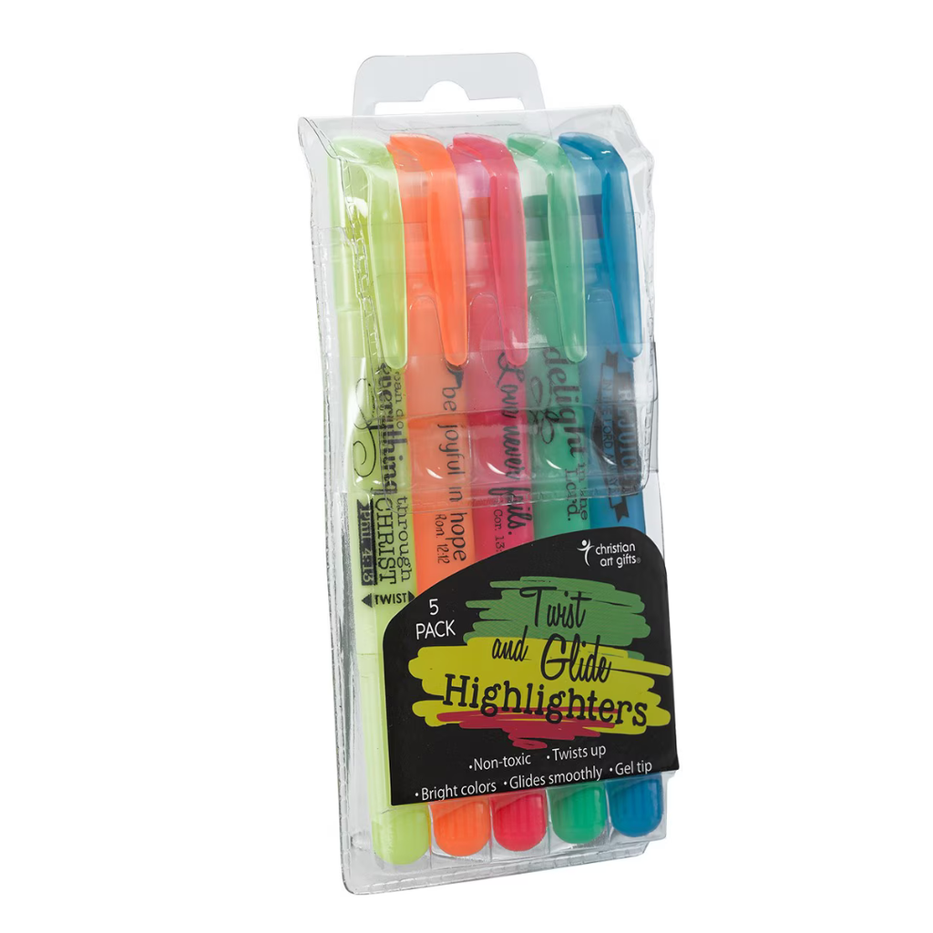 Highlighter Twist-'n-Glide Gel Tip Set