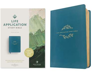 NLT Life Application Study Bible 3rd Ed Teal I/L