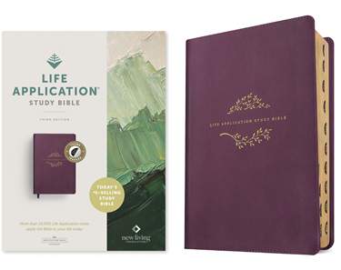 NLT Life Application Study Bible 3rd Ed Purple Index