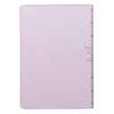 KJV Compact Large Print Lavender Bouquet Faux Leather