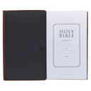 KJV Giant Print Chestnut Brown Full Grain Leather Thumb Index