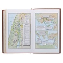 KJV Giant Print Chestnut Brown Full Grain Leather Thumb Index