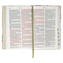 KJV Giant Print I Know The Plans Chestnut Brown Full Grain Leather Thumb Index