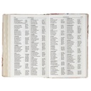 KJV Giant Print I Know The Plans Chestnut Brown Full Grain Leather Thumb Index