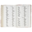 KJV Giant Print I Know The Plans Chestnut Brown Full Grain Leather Thumb Index