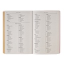 KJV Gift Bible Marbled Coral Pink Faux Leather