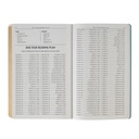 KJV Gift Bible Marbled Teal Faux Leather
