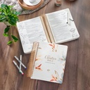 KJV My Creative Bible Illustrators Edition White Floral Faux Leather