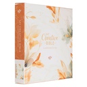 KJV My Creative Bible Illustrators Edition White Floral Faux Leather