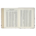 KJV Note-taking Bible Psalm 91:4 Cream Floral