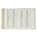KJV Note-taking Bible Psalm 91:4 Cream Floral