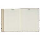 KJV Note-taking Bible Psalm 91:4 Cream Floral