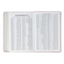 KJV Pocket Bible Blush Rose Faux Leather