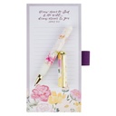 Magnetic Notepad and Pen Gift Set Draw Near to God 