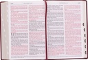 KJV Super Giant Print Luxleather Maroon Cross