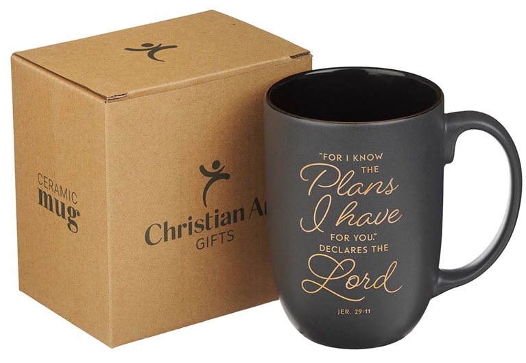Mug Black I Know the Plans Jer. 29:11