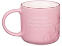 Mug Dusty Mauve Be Joyful 1 Thess. 5:16