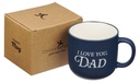 Mug I Love You Dad Navy 