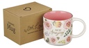 Mug Pink Floral You're Amazing