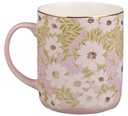 Mug Pink Floral The Lord Bless You and Keep You Num. 6:24