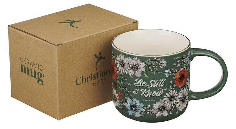 Mug Teal Be Still & Know Ps. 46:10